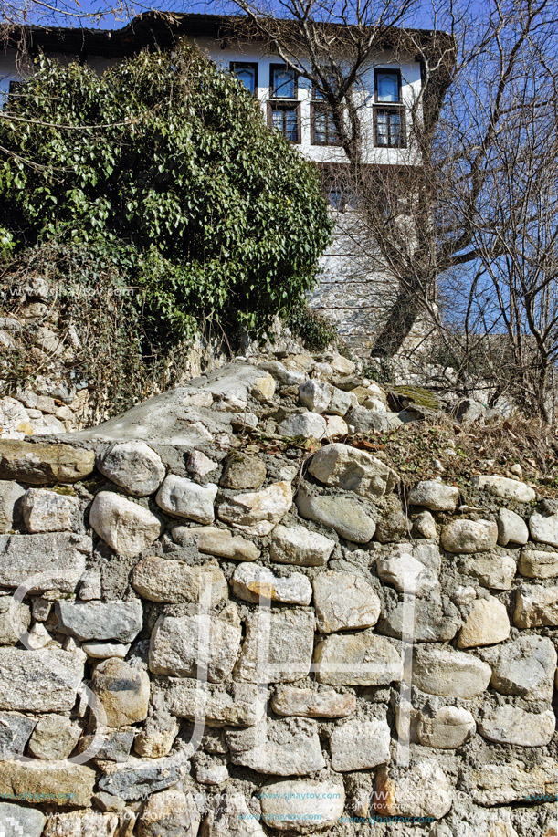 Traditional stone built house from the Revival period, Blagoevgrad region, Bulgaria