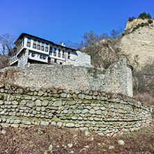 Museum The Kordopulov House and The sand pyramids in Melnik town, Blagoevgrad region, Bulgaria