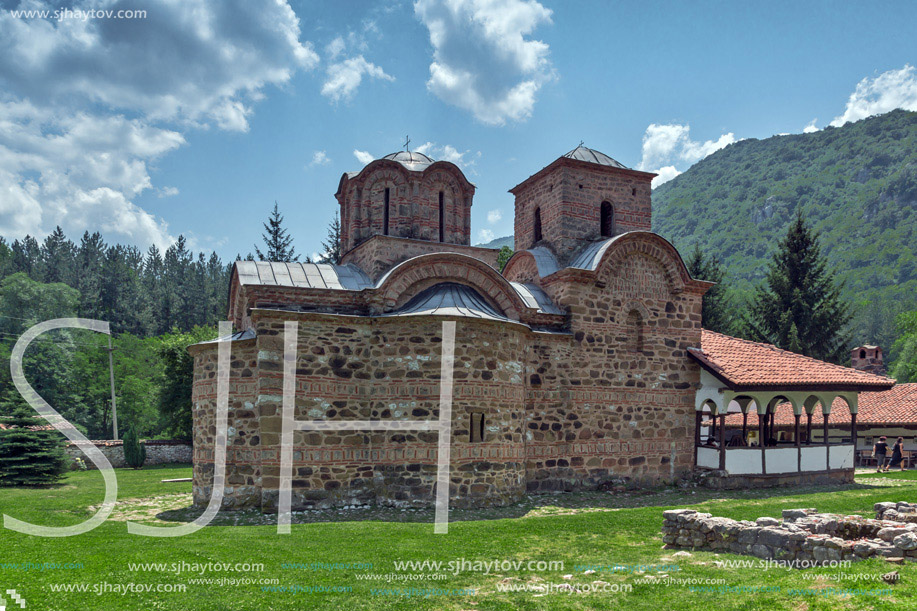 Church in Poganovo Monastery of St. John the Theologian and Erma River Gorge, Serbia