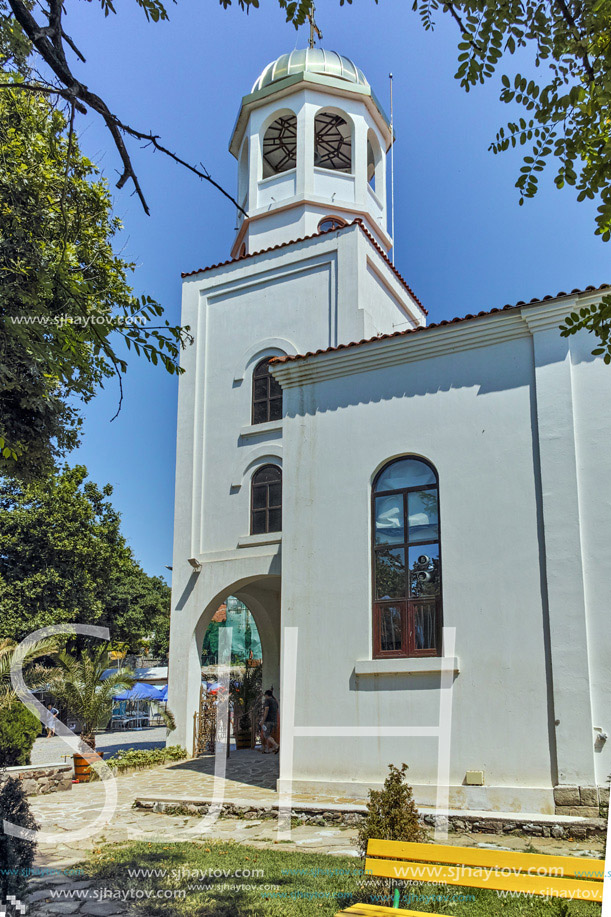 Saints Cyril and Methodius church where the relics of St. John the Baptist, Sozopol Town, Burgas Region, Bulgaria