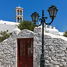 Panagia Tourliani monastery inTown of Ano Mera, island of Mykonos, Cyclades, Greece