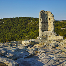 Tower in The ancient Thracian city of Perperikon, Kardzhali Region, Bulgaria