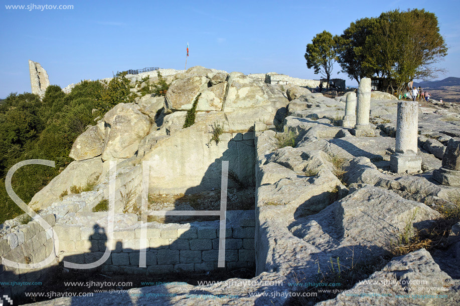 Ruins of The ancient Thracian city of Perperikon, Kardzhali Region, Bulgaria