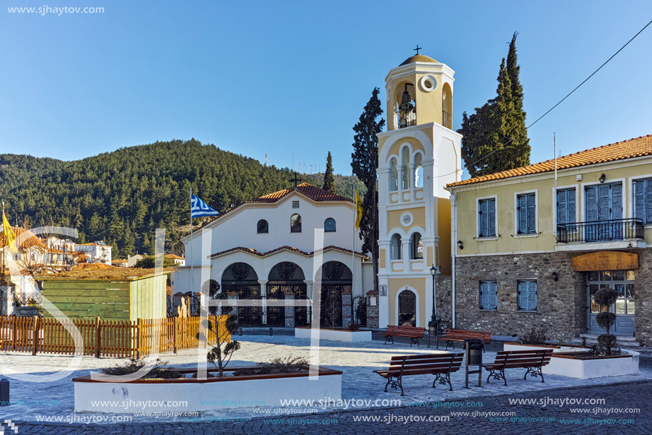 Church in old town of Xanthi, East Macedonia and Thrace, Greece