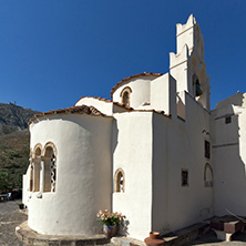 Panagia Episkopi Church in Santorini island, Thira, Cyclades, Greece