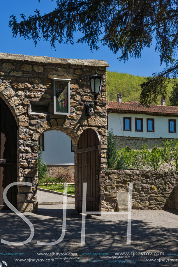 Entrance of Temski monastery St. George, Pirot Region, Republic of Serbia