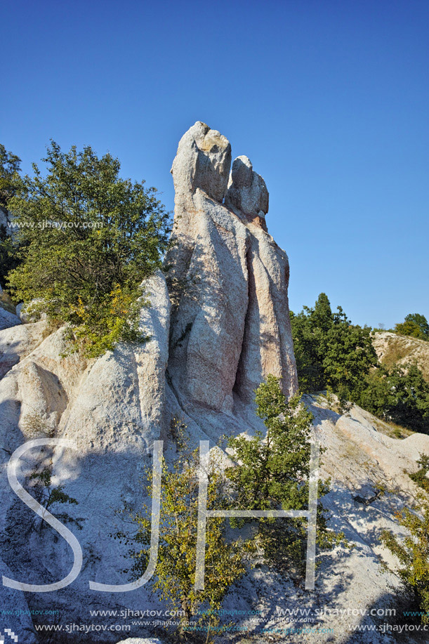 Rock phenomenon Stone Wedding near town of Kardzhali, Bulgaria