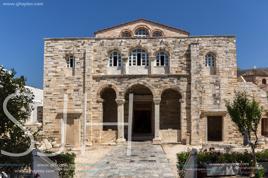 Church of Panagia Ekatontapiliani in Parikia, Paros island, Cyclades, Greece