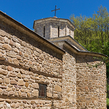 Close up view of Church of Temski monastery St. George, Pirot Region, Republic of Serbia