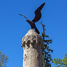 Monument to fallen soldiers during the Serbian-Ottoman War, age 1876–1877, town of Pirot, Republic of Serbia