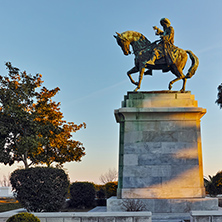Muhammad Ali of Egypt monument in Kavala, East Macedonia and Thrace, Greece