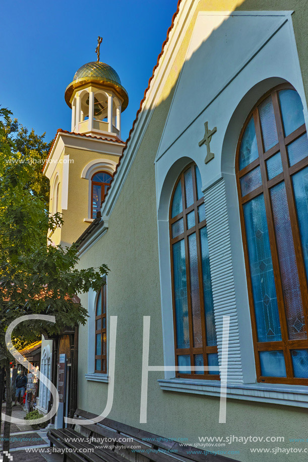 Saint George church in old town of Sozopol, Burgas Region, Bulgaria