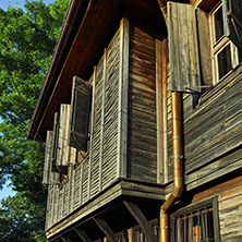 wooden Old house in Sozopol Town, Burgas Region, Bulgaria