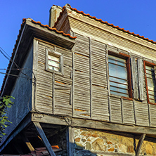 wooden Old house in Sozopol Town, Burgas Region, Bulgaria