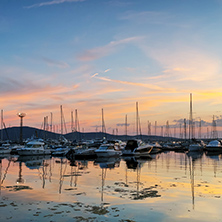 Boats at port of Sozopol, Burgas Region, Bulgaria