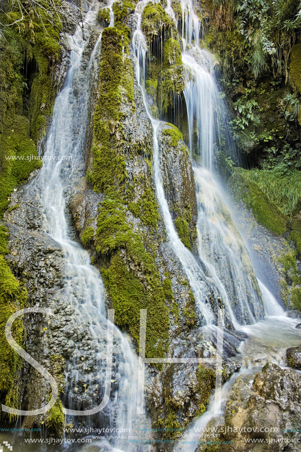 Amazing view of Krushuna Waterfalls, near the city of Lovech, Bulgaria