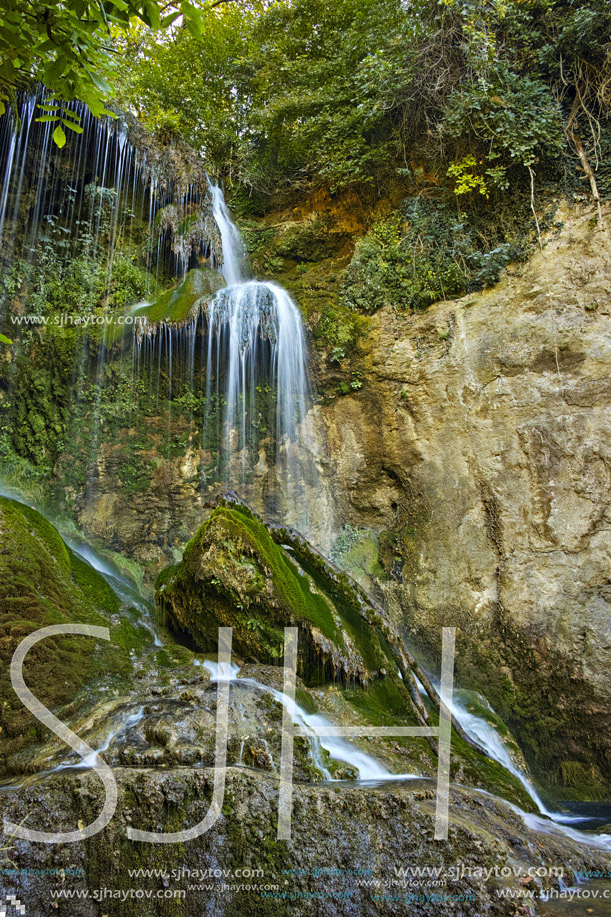 Amazing view of Krushuna Waterfalls, near the city of Lovech, Bulgaria