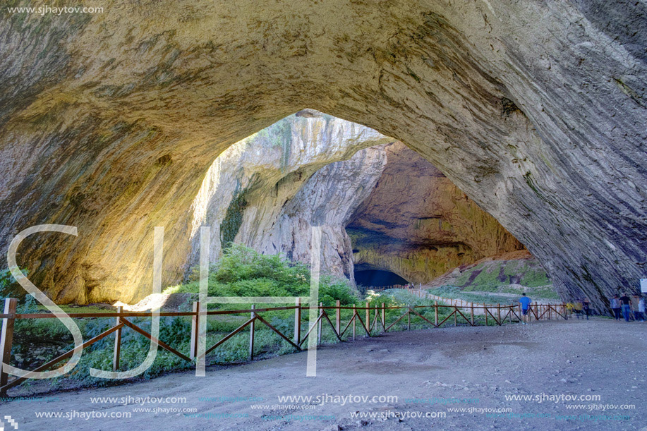 Devetashka cave interior near city of Lovech, Bulgaria