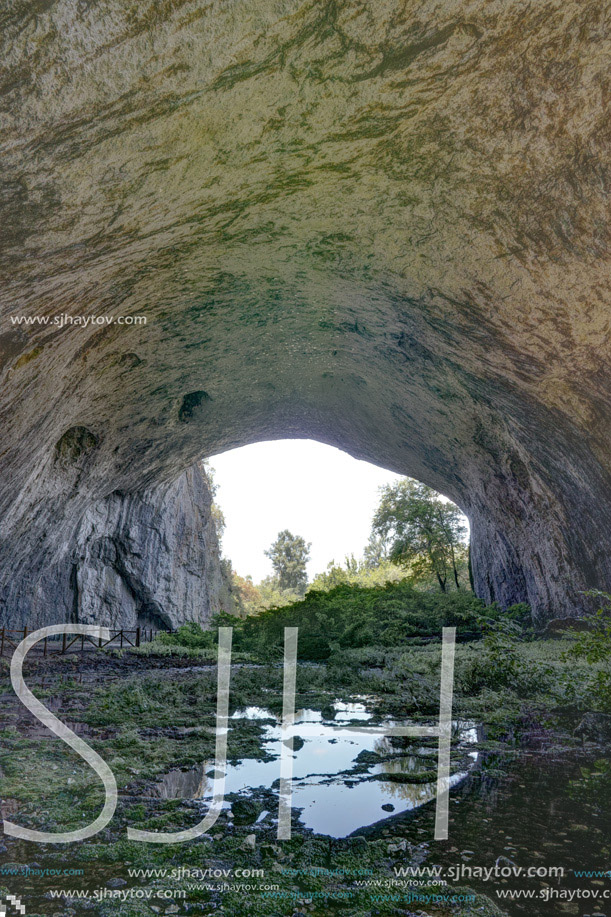 Devetashka cave interior near city of Lovech, Bulgaria