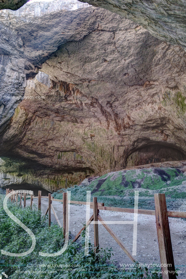 Devetashka cave interior near city of Lovech, Bulgaria