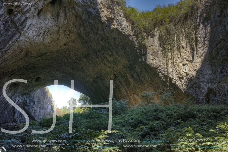 Devetashka cave interior near city of Lovech, Bulgaria