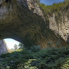 Devetashka cave interior near city of Lovech, Bulgaria