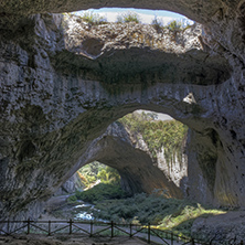 Devetashka cave interior near city of Lovech, Bulgaria