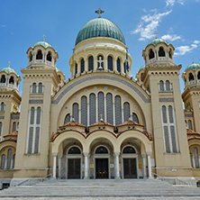 Saint Andrew Church, the largest church in Greece, Patras, Peloponnese, Western Greece