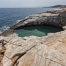 Giola Natural Pool in Thassos island, East Macedonia and Thrace, Greece