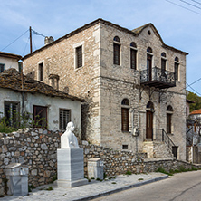 Stone house in village of Theologos,Thassos island, East Macedonia and Thrace, Greece