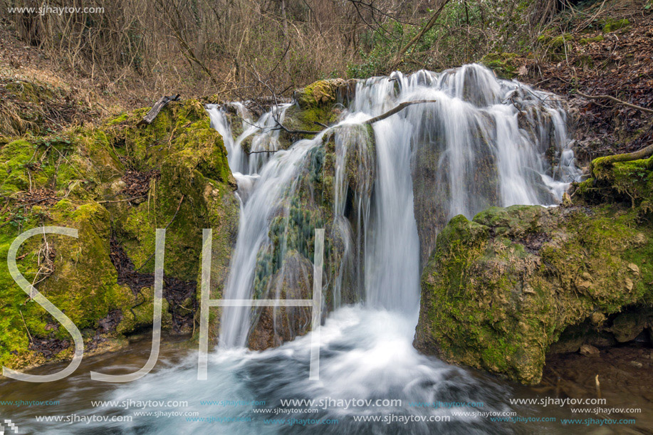 Bachkovo waterfalls cascade in Rhodopes Mountain, Plovdiv region, Bulgaria