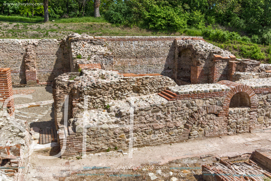 Ruins of The Thermal Baths of Diocletianopolis, town of Hisarya, Plovdiv Region, Bulgaria