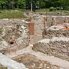 Ancient Ruins of The Thermal Baths of Diocletianopolis, town of Hisarya, Plovdiv Region, Bulgaria