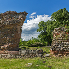 Ruins of ancient Roman fortifications in Diocletianopolis, town of Hisarya, Plovdiv Region, Bulgaria
