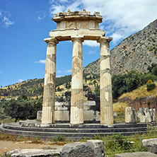 Athena Pronaia Sanctuary at Delphi, Central Greece