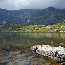 Panoramic view of The Trefoil, Rila Mountain, The Seven Rila Lakes, Bulgaria