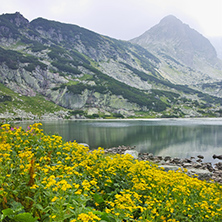 landscape of The Fish Lake, The Seven Rila Lakes, Bulgaria