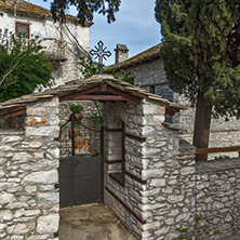 old houses in village of Theologos,Thassos island, East Macedonia and Thrace, Greece