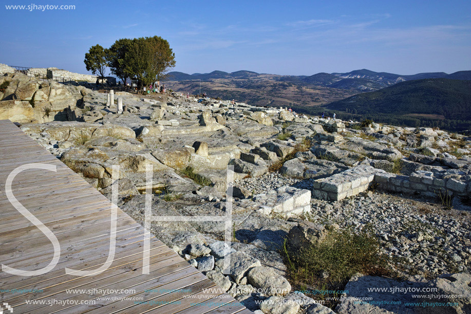 Ruins of The ancient Thracian city of Perperikon, Kardzhali Region, Bulgaria