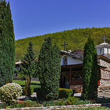 Spring view of Temski monastery St. George, Pirot Region, Republic of Serbia