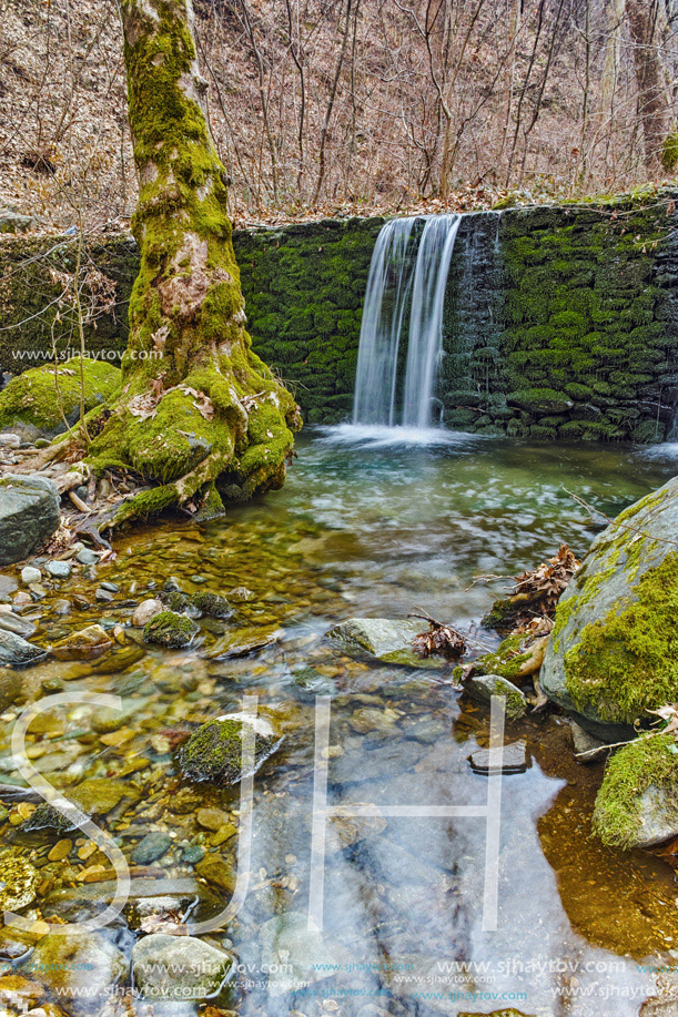 Waterfall on Crazy Mary River, Belasitsa Mountain, Bulgaria