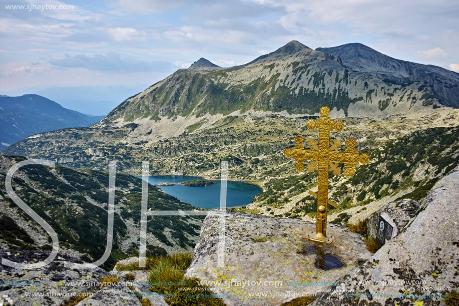 Amazing Panorama of Valyavishki Lakes from Dzhangal Peak, Pirin Mountain, Bulgaria