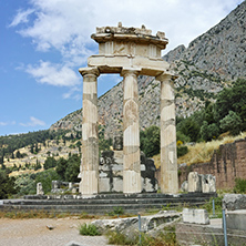 Athena Pronaia Sanctuary at Delphi, Central Greece