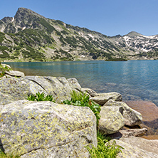 Sivrya peak and Popovo lake, Pirin Mountain, Bulgaria