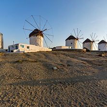 Frontal view of Church of Panagia Ekatontapiliani in Parikia, Paros island, Cyclades, Greece