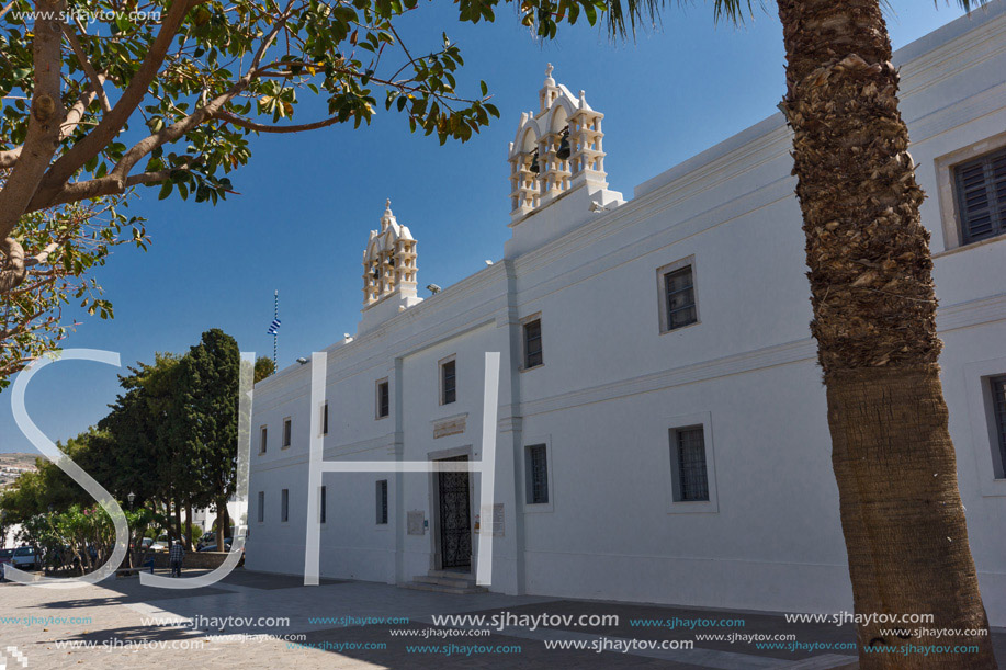 Church of Panagia Ekatontapiliani in Parikia, Paros island, Cyclades, Greece