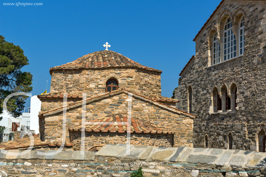 Church of Panagia Ekatontapiliani in Parikia, Paros island, Cyclades, Greece