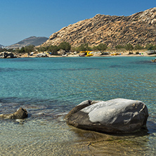 rock formations in kolymbithres beach, Paros island, Cyclades, Greece