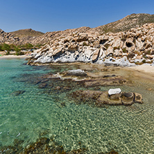 Blue Waters of kolymbithres beach, Paros island, Cyclades, Greece