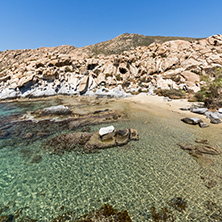 Amazing Seascape of kolymbithres beach, Paros island, Cyclades, Greece